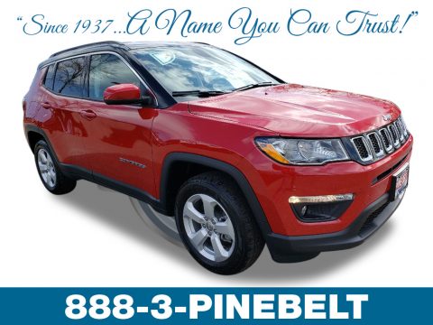 Red-Line Pearl Jeep Compass Latitude 4x4.  Click to enlarge.