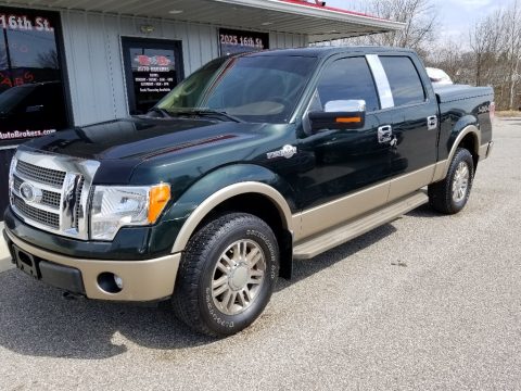Green Gem Metallic Ford F150 King Ranch SuperCrew 4x4.  Click to enlarge.