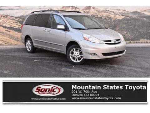 Silver Shadow Pearl Toyota Sienna Limited AWD.  Click to enlarge.