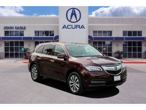 Dark Cherry Pearl Acura MDX Technology.  Click to enlarge.