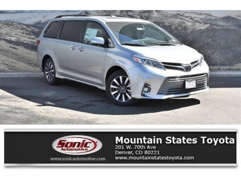 Celestial Silver Metallic Toyota Sienna Limited AWD.  Click to enlarge.