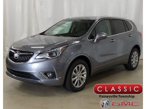Satin Steel Gray Metallic Buick Envision Essence.  Click to enlarge.