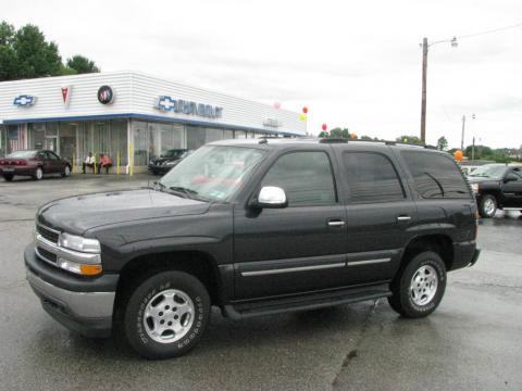 Dark Gray Metallic Chevrolet Tahoe LS 4x4.  Click to enlarge.