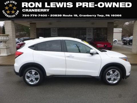 White Orchid Pearl Honda HR-V EX-L Navi AWD.  Click to enlarge.
