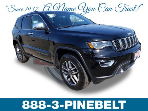 Diamond Black Crystal Pearl Jeep Grand Cherokee Limited 4x4.  Click to enlarge.