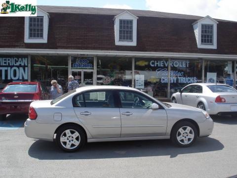 Silverstone Metallic Chevrolet Malibu LT Sedan.  Click to enlarge.