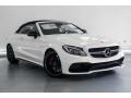Front 3/4 View of 2018 Mercedes-Benz C 63 S AMG Cabriolet #12