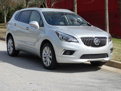 Galaxy Silver Metallic Buick Envision Premium AWD.  Click to enlarge.