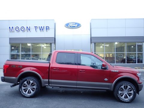 Ruby Red Ford F150 King Ranch SuperCrew 4x4.  Click to enlarge.