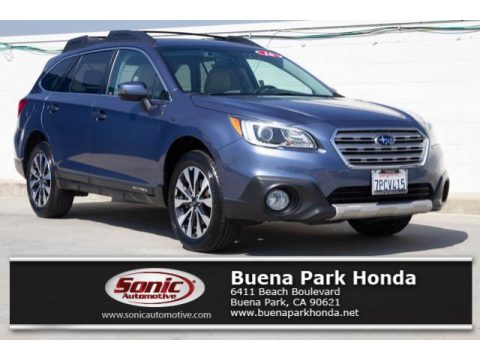 Twilight Blue Metallic Subaru Outback 2.5i Limited.  Click to enlarge.