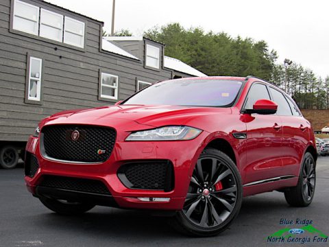Firenze Red Metallic Jaguar F-PACE S AWD.  Click to enlarge.