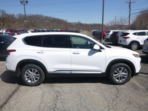 Quartz White Hyundai Santa Fe SEL AWD. Click to enlarge. Quartz White Hyundai Santa Fe SEL AWD. Click to enlarge.
