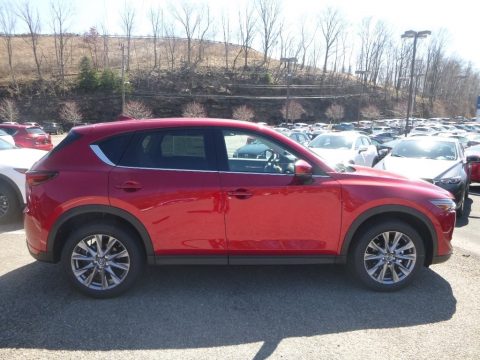 Soul Red Crystal Metallic Mazda CX-5 Grand Touring AWD.  Click to enlarge.