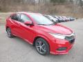 Front 3/4 View of 2019 Honda HR-V Touring AWD #6