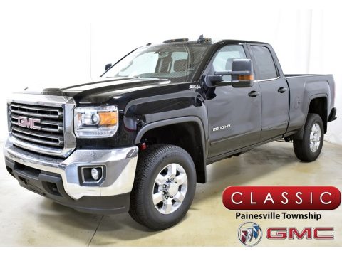 Onyx Black GMC Sierra 2500HD SLE Double Cab 4WD. Click to enlarge. Onyx Black GMC Sierra 2500HD SLE Double Cab 4WD. Click to enlarge.