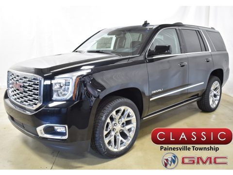 Onyx Black GMC Yukon Denali 4WD.  Click to enlarge.