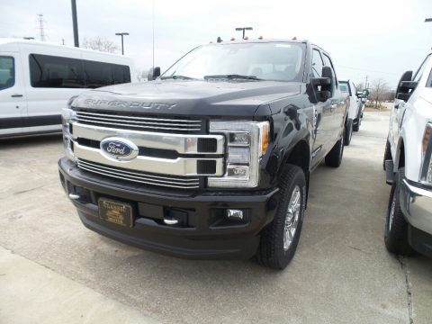 Agate Black Ford F250 Super Duty Limited Crew Cab 4x4.  Click to enlarge.