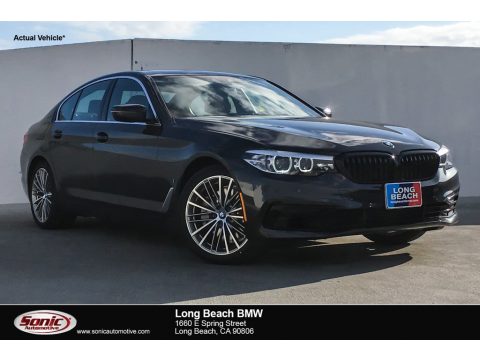 Dark Graphite Metallic BMW 5 Series 530e iPerformance Sedan.  Click to enlarge.