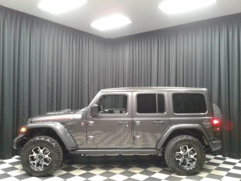 Granite Crystal Metallic Jeep Wrangler Unlimited Rubicon 4x4.  Click to enlarge.
