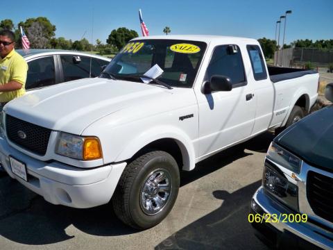 Oxford White Ford Ranger Edge SuperCab.  Click to enlarge.