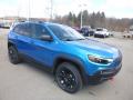 Front 3/4 View of 2019 Jeep Cherokee Trailhawk 4x4 #7