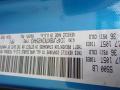 Jeep Color Code PBJ Hydro Blue Pearl #14