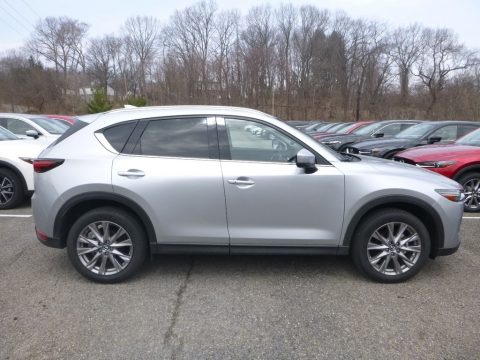 Sonic Silver Metallic Mazda CX-5 Grand Touring AWD.  Click to enlarge.