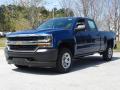 Front 3/4 View of 2019 Chevrolet Silverado LD WT Double Cab 4x4 #5