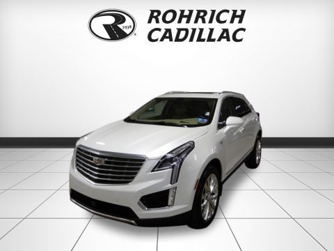 Crystal White Tricoat Cadillac XT5 Platinum AWD.  Click to enlarge.