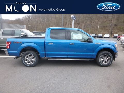 Velocity Blue Ford F150 XLT SuperCrew 4x4.  Click to enlarge.