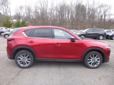 Soul Red Crystal Metallic Mazda CX-5 Grand Touring AWD.  Click to enlarge.