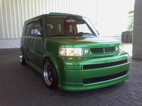 Envy Green Scion xB Release Series 3.0.  Click to enlarge.