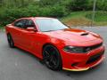 Front 3/4 View of 2019 Dodge Charger R/T Scat Pack #4