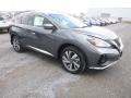 Front 3/4 View of 2019 Nissan Murano SL AWD #1