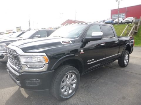Diamond Black Crystal Pearl Ram 2500 Limited Crew Cab 4x4.  Click to enlarge.