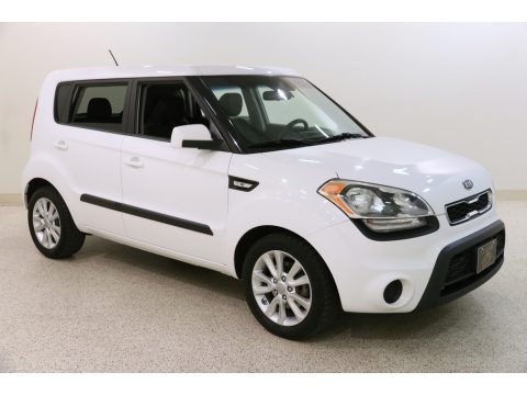 Clear White Kia Soul 1.6.  Click to enlarge.