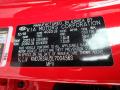 Kia Color Code AH4 Inferno Red #15 Kia Color Code AH4 Inferno Red #15