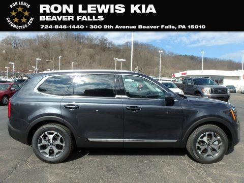 Gravity Grey Kia Telluride EX AWD.  Click to enlarge.