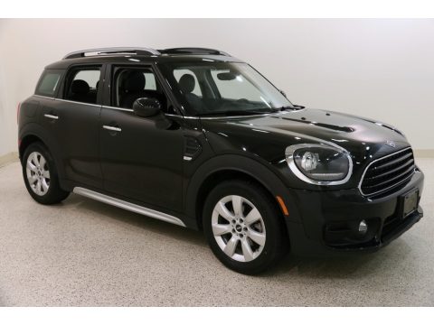 Midnight Black Mini Countryman Cooper All4.  Click to enlarge.