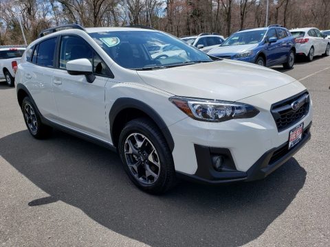 Crystal White Pearl Subaru Crosstrek 2.0i Premium.  Click to enlarge.