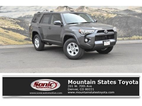 Magnetic Gray Metallic Toyota 4Runner SR5 Premium 4x4.  Click to enlarge.