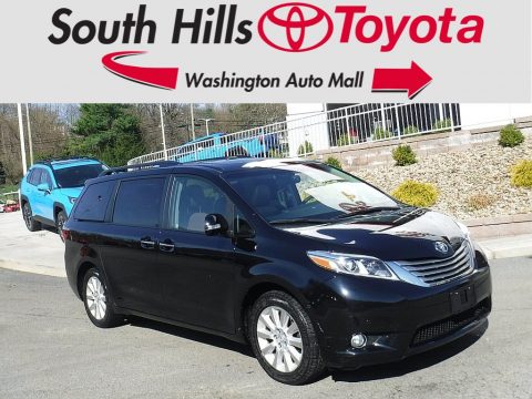Attitude Black Toyota Sienna Limited AWD.  Click to enlarge.