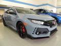 Front 3/4 View of 2019 Honda Civic Type R #3