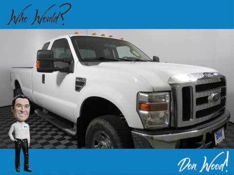 Oxford White Ford F250 Super Duty XLT SuperCab 4x4.  Click to enlarge.