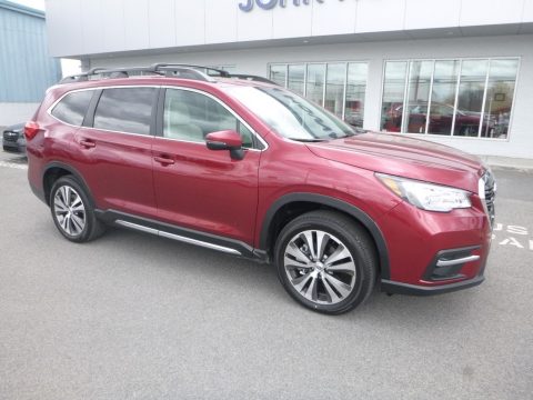 Crimson Red Pearl Subaru Ascent Limited.  Click to enlarge.