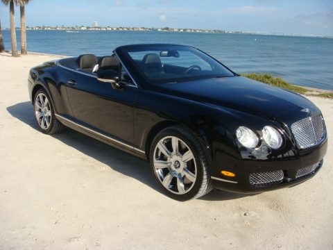 Diamond Black Bentley Continental GTC .  Click to enlarge.