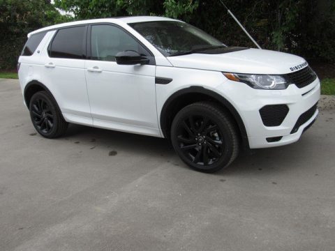 Fuji White Land Rover Discovery Sport HSE Luxury.  Click to enlarge.