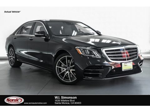 Magnetite Black Metallic Mercedes-Benz S 450 Sedan.  Click to enlarge.