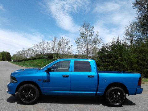 Hydro Blue Sport Edition Ram 1500 Classic Express Crew Cab 4x4.  Click to enlarge.