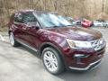 Front 3/4 View of 2019 Ford Explorer Limited 4WD #3